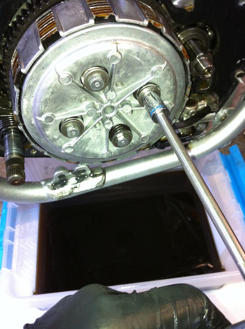 Honda sl350 engine rebuild #1