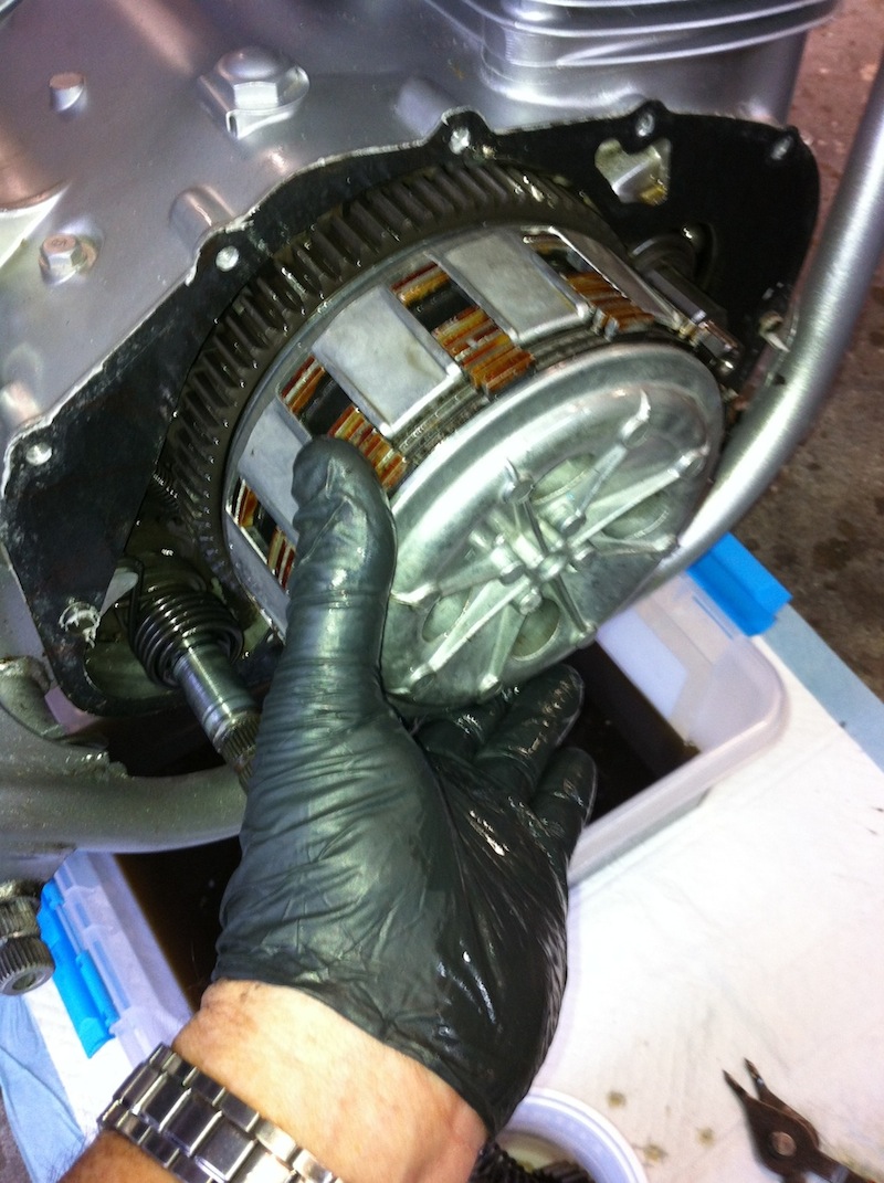 Honda sl350 engine rebuild #7