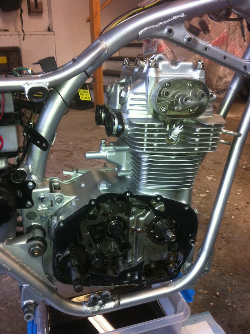 Honda sl350 engine rebuild #5