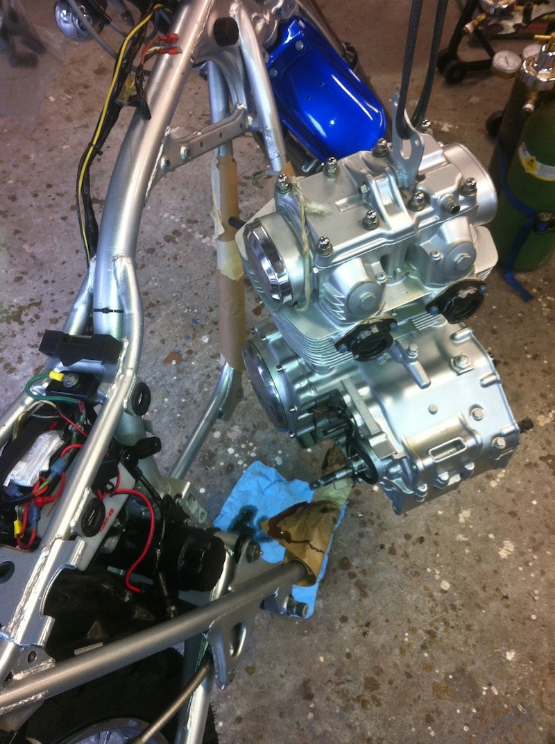 Honda sl350 engine rebuild #3