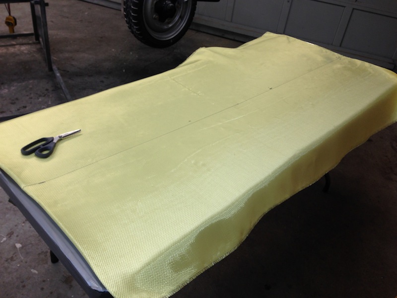 5mm Kevlar for the body sides per the GCR's
