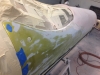 Masking the Dzus fasteners for primer